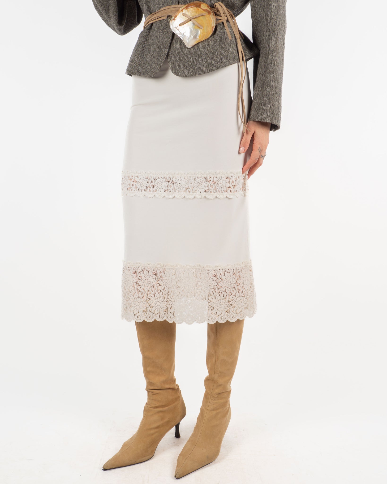 Moschino Lace Skirt