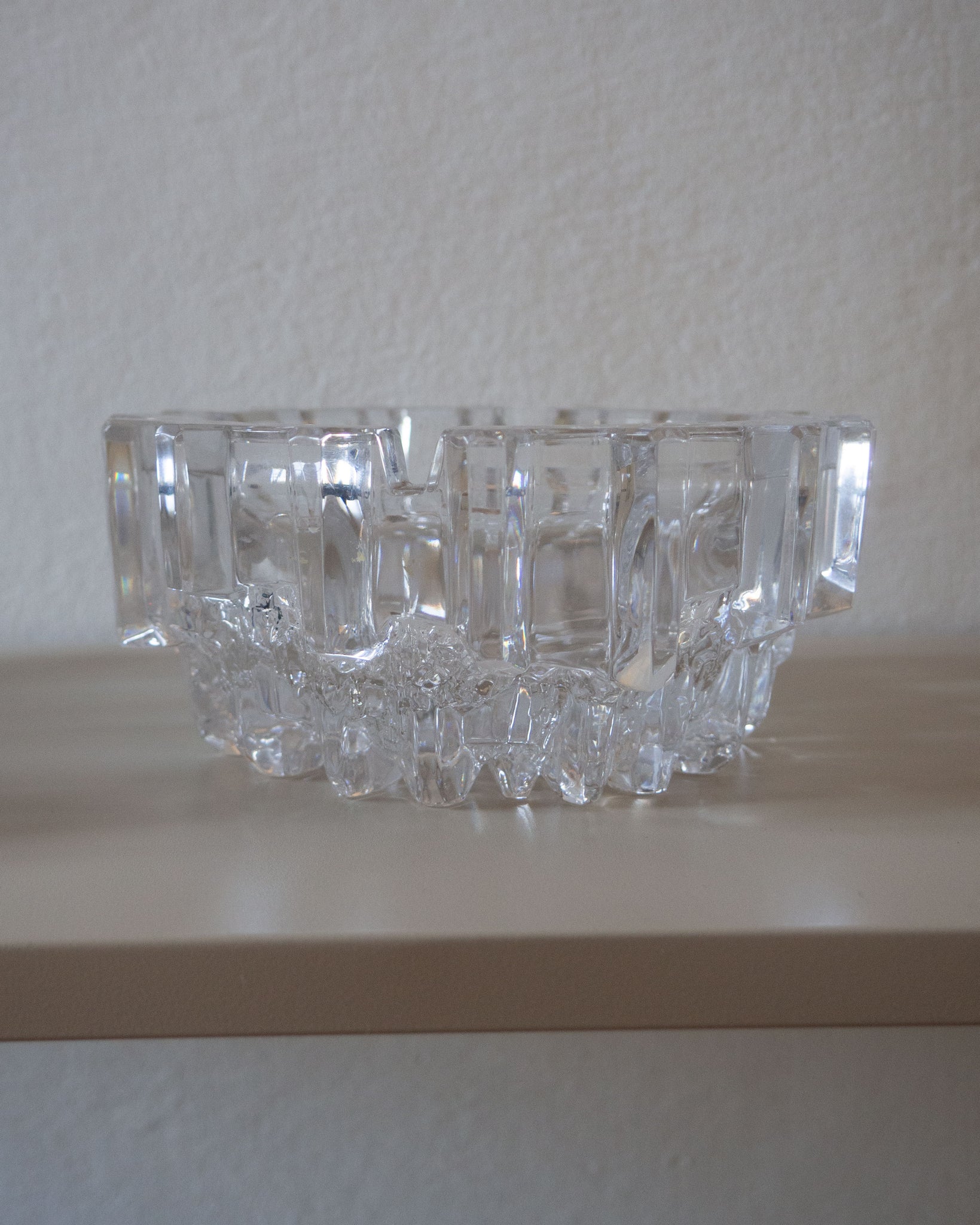 Mid-century Crystal Ashtray