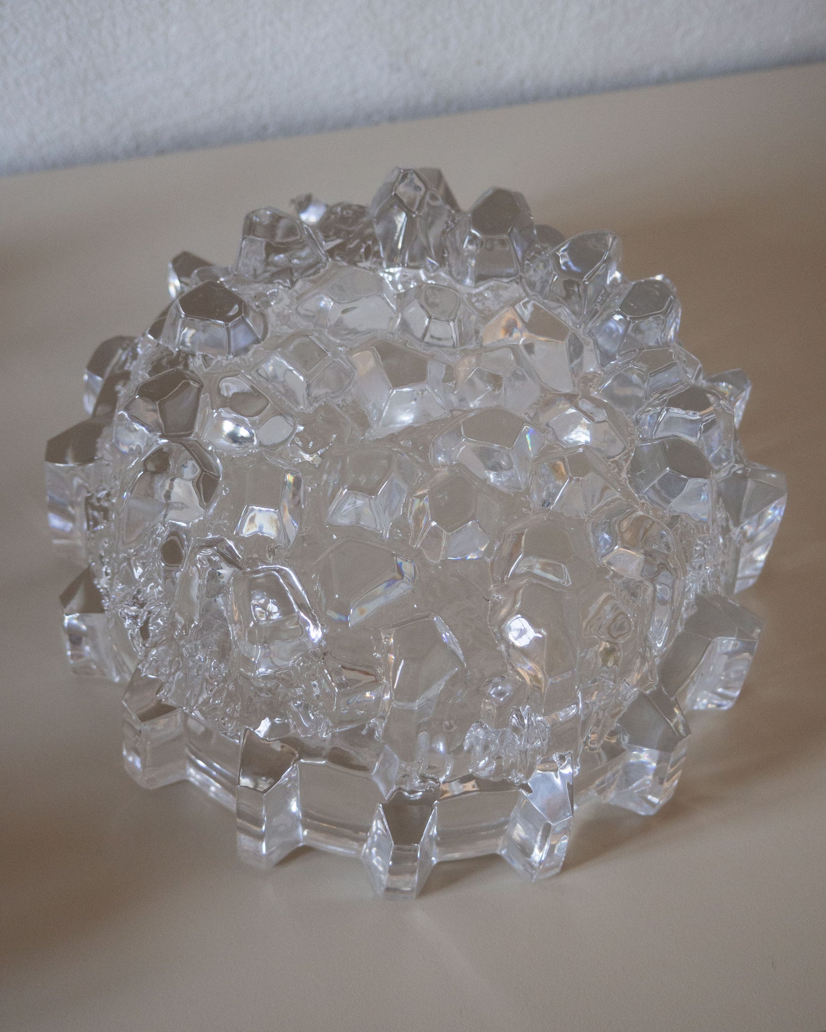 Mid-century Crystal Ashtray