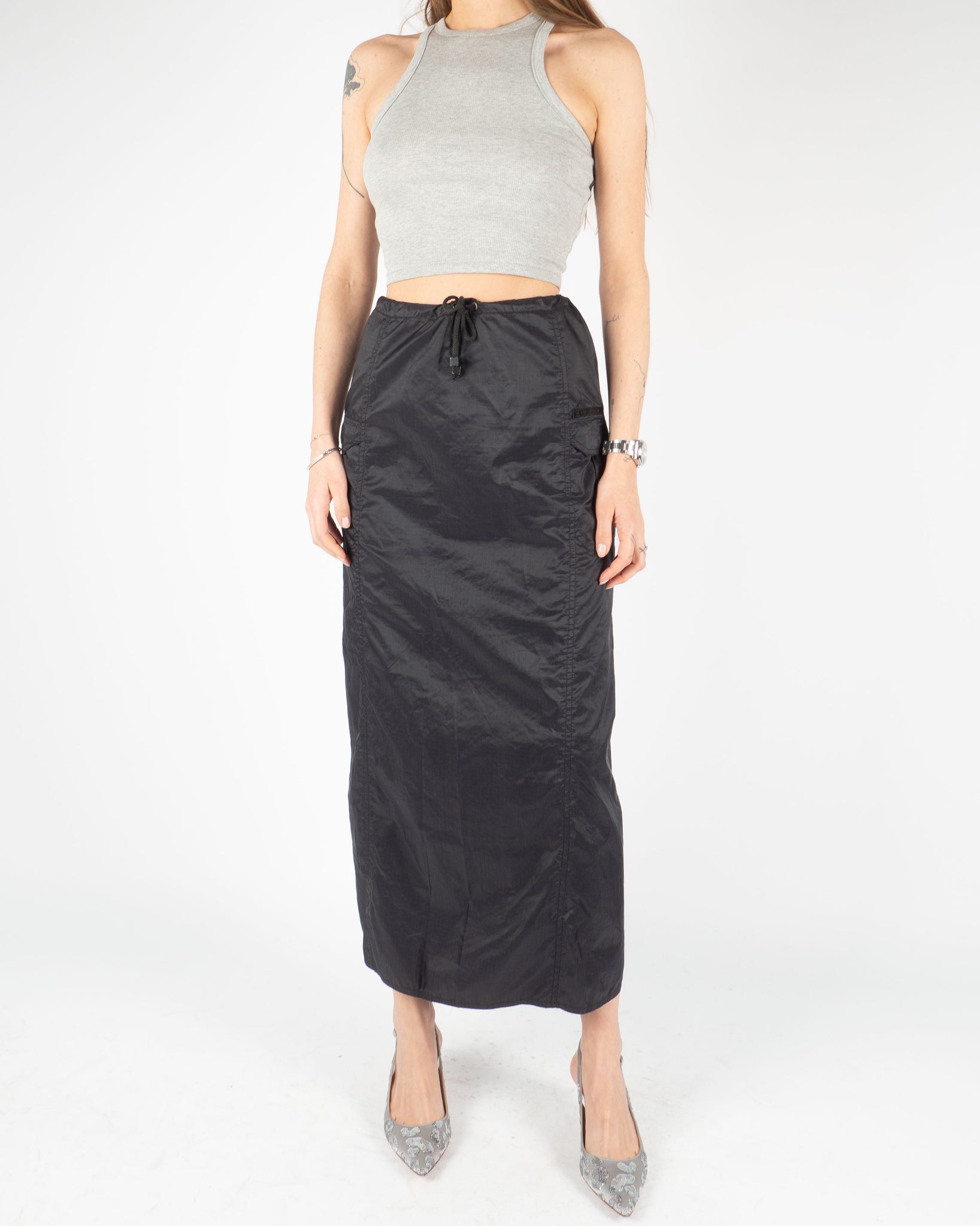 Fendi Drawstring Skirt