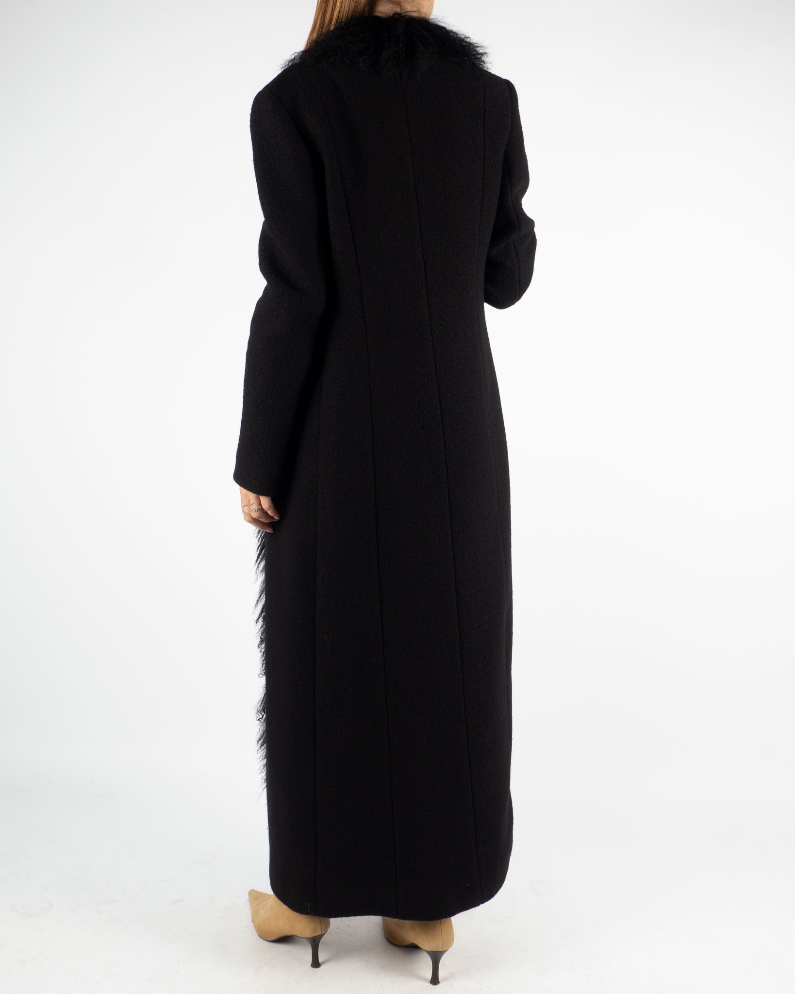 Fur Trimmed Coat