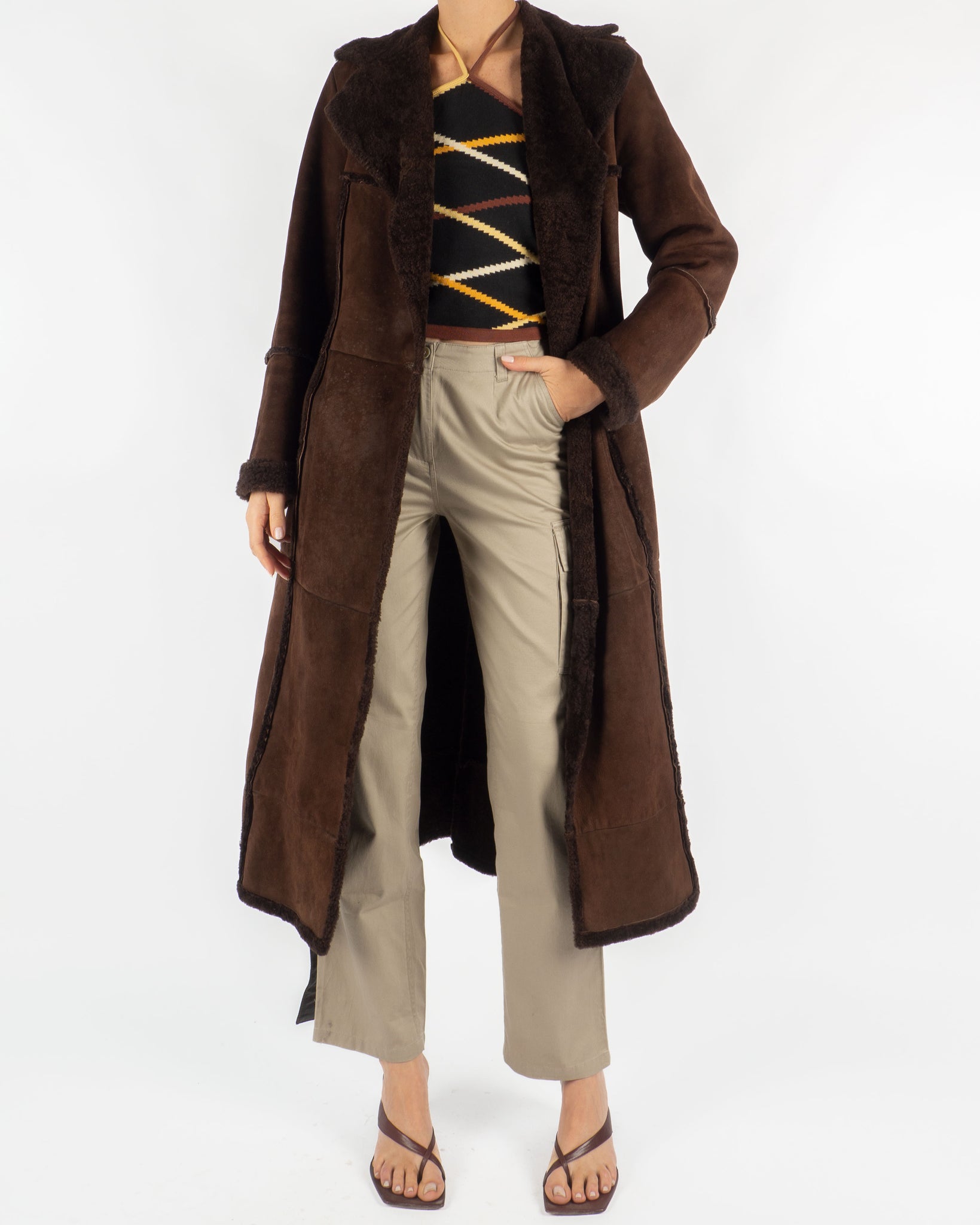 Gianfranco Ferre Shearling Coat