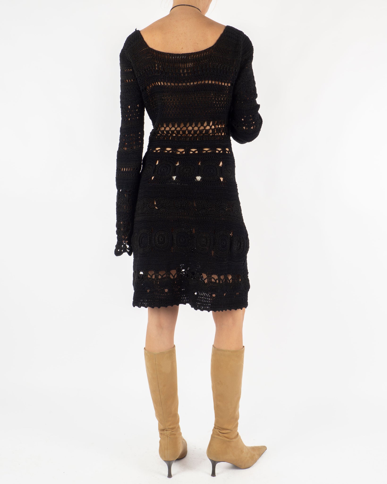 Stefanel Crochet Dress
